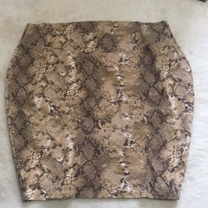 Torrid Python Print Pencil Skirt